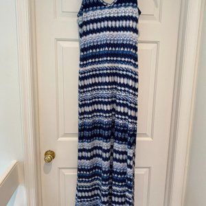 Tie dyed Karen Kane maxi dress